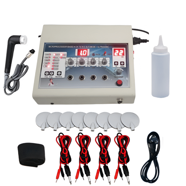 4 Channel Tens + Ultrasonic  Microprocessor Machine